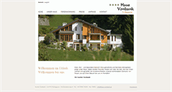 Desktop Screenshot of haus-vonbank.at